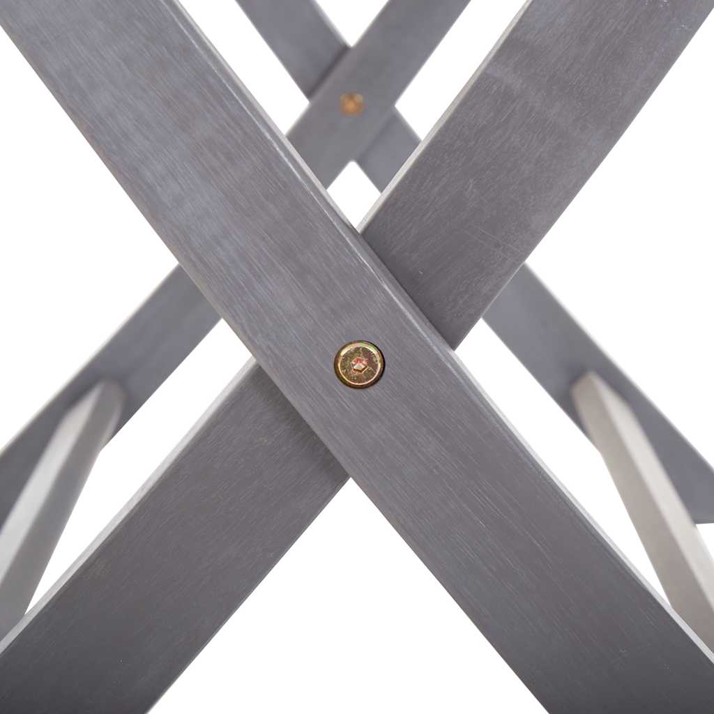 Gartentisch Klappbar 160x85x75 cm Massivholz Akazie